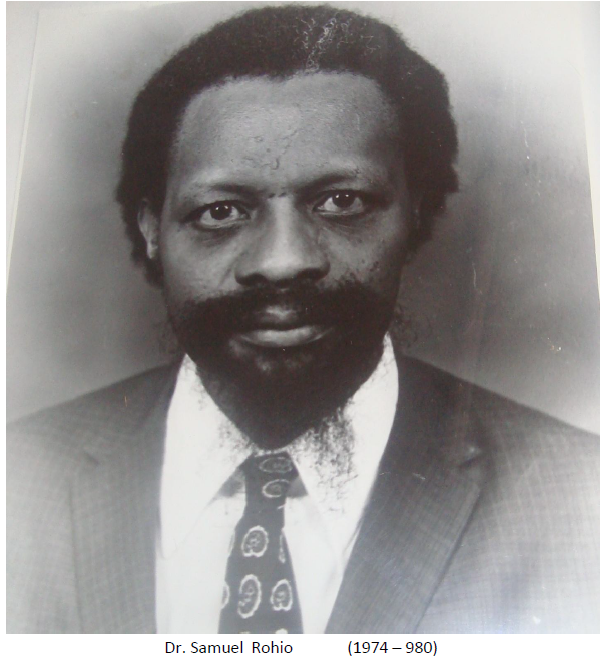 Dr. Samuel Ruhiu