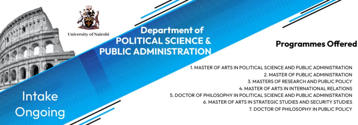 Political Science Intake